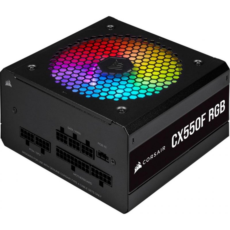 

Блок питания CORSAIR 550W CX550F RGB (CP-9020216-EU)