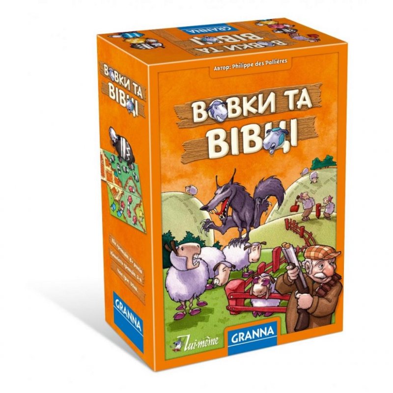 

Настольная игра Granna Волки и овцы (83651)