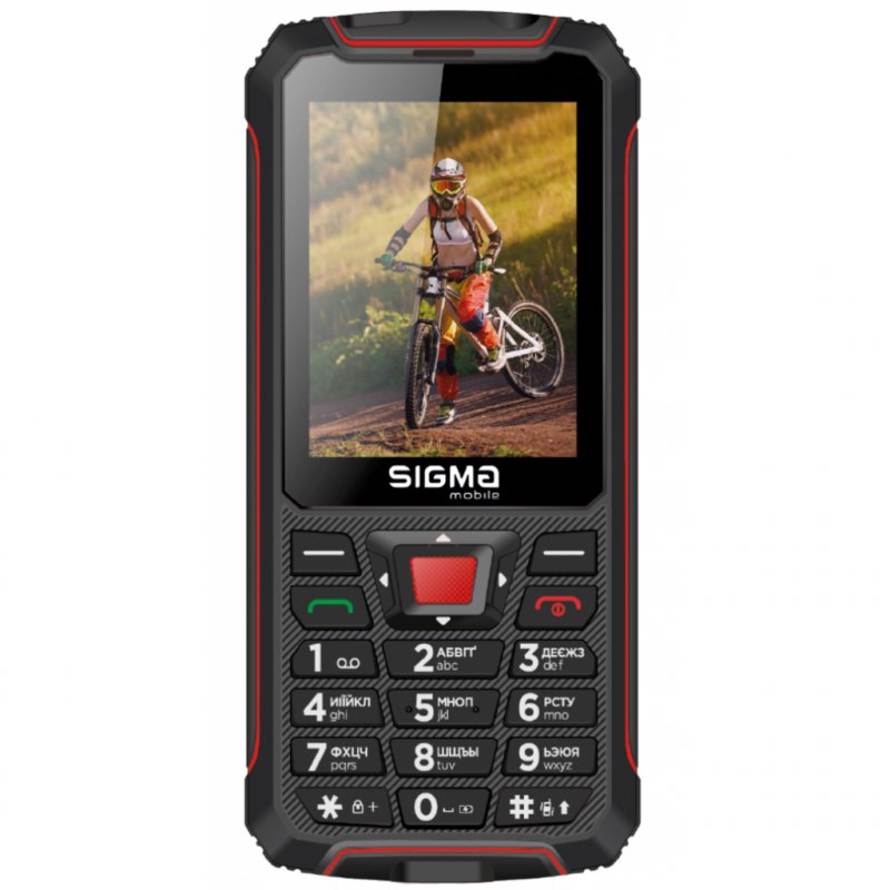 

Мобильный телефон Sigma X-treme PR68 Black Red