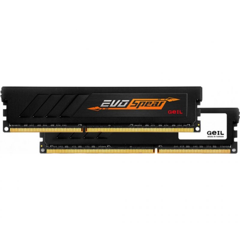 

Модуль памяти для компьютера DDR4 16GB (2x8GB) 3200 MHz EVO Spear GEIL (GSB416GB3200C16BDC)