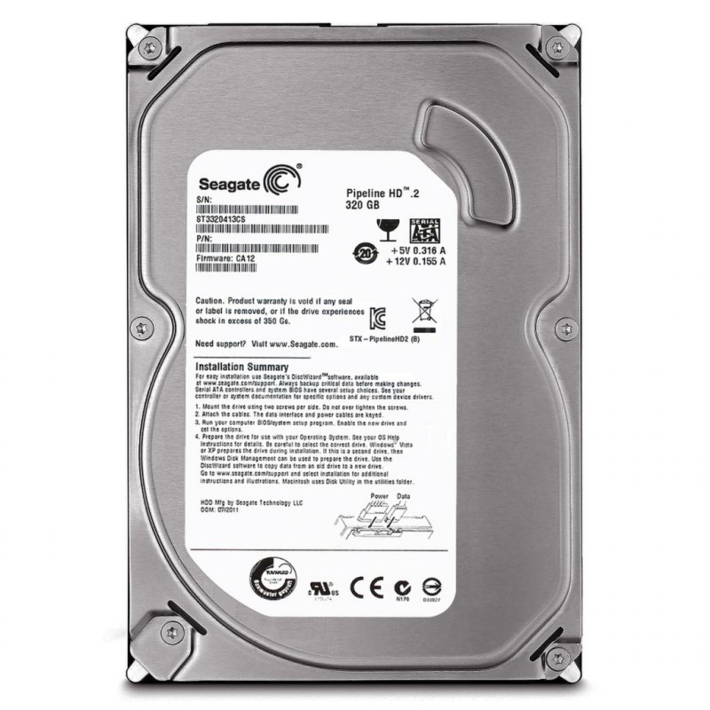 

Жесткий диск 3.5" 320Gb Seagate (# ST3320413CS #)