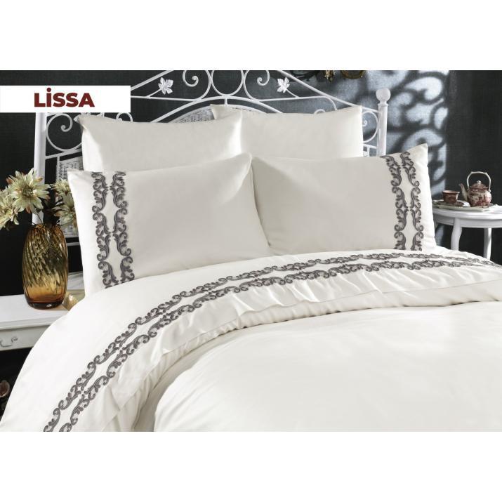 

Постельное белье евро Arya Lissa AR-A107051 200х220 см