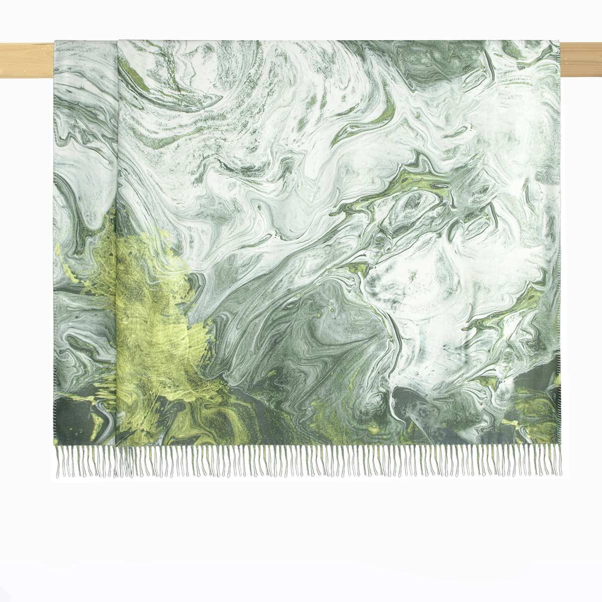 

Плед 200х220 см печатный Marble Arya AR-TR1006580