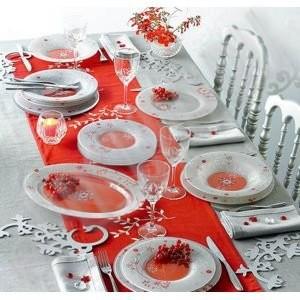

Сервиз столовый Luminarc Rosaces Grey E4717 19 предметов