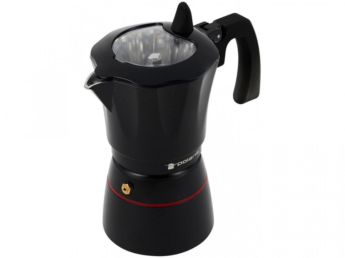 

Гейзерная кофеварка Polaris PRO collection-6C 17226 6 чашек 450 мл