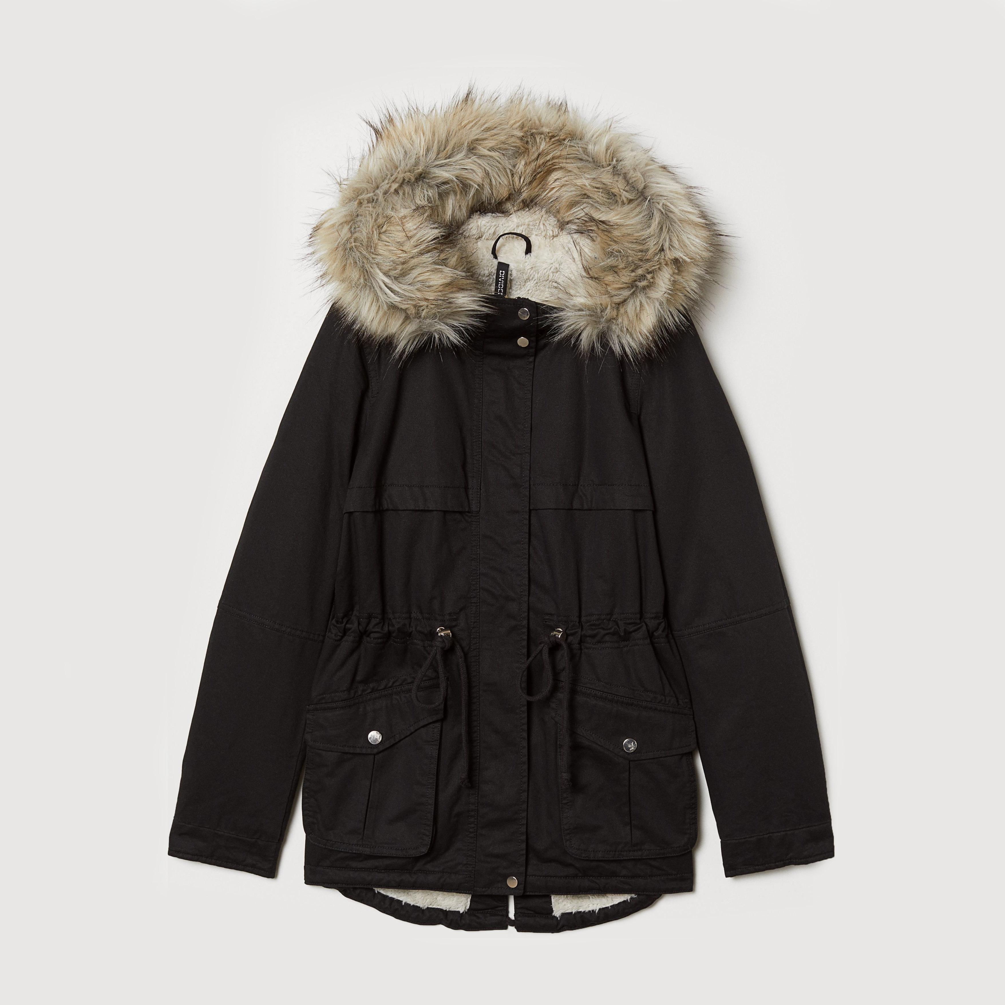 

Парка H&M 6501228  Черная, Парка H&M 6501228 34 Черная