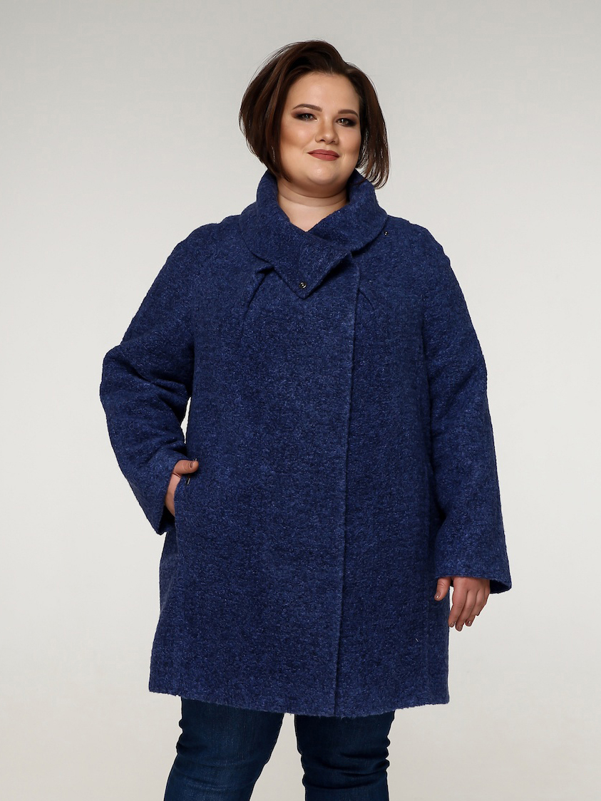 

Пальто Favoritti В-1208  Темно-синее, Пальто Favoritti В-1208 68 Темно-синее