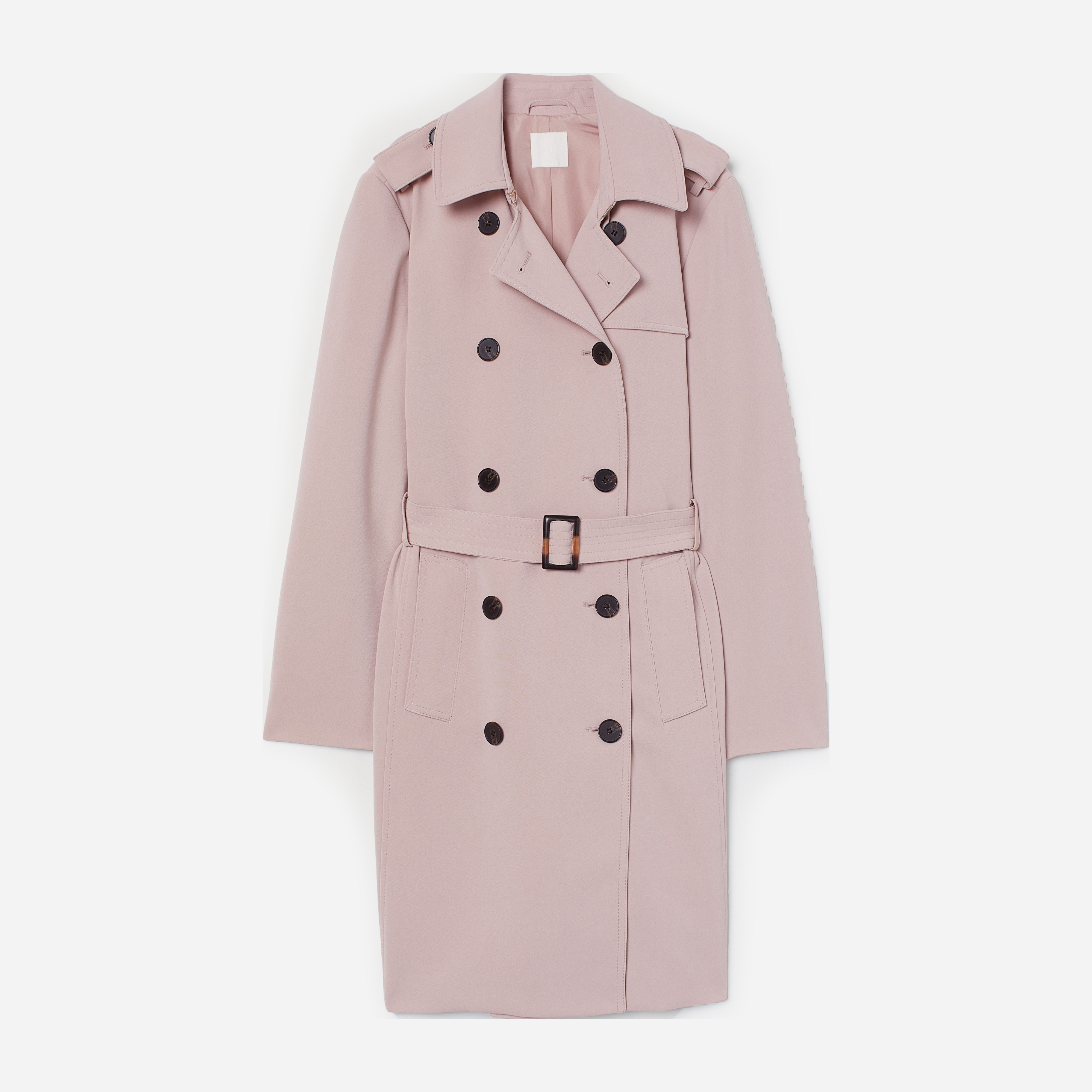 

Тренч H&M 0835348-1  Пудра, Тренч H&M 0835348-1 34 Пудра