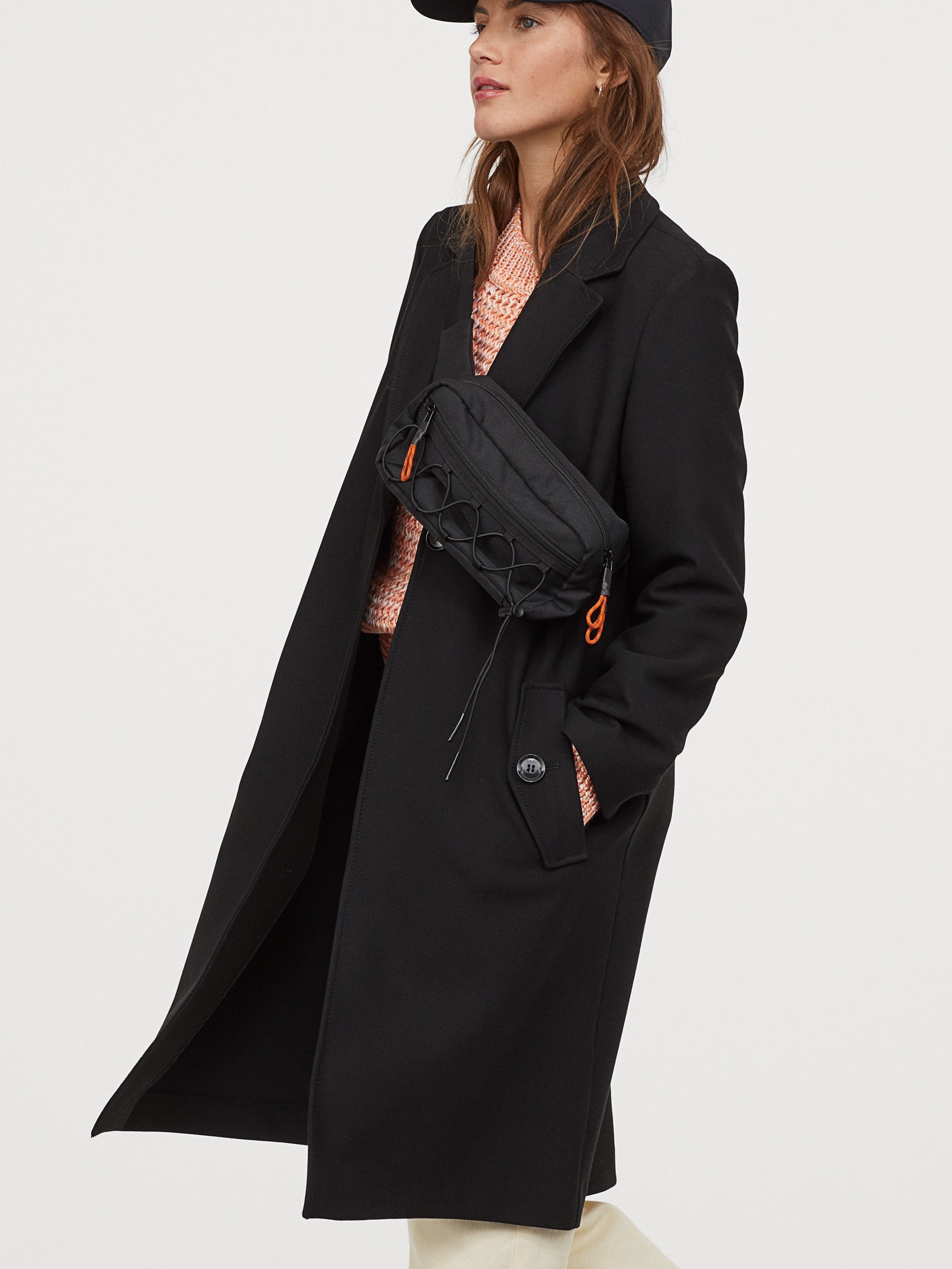

Пальто H&M 0852513-1 XXL Черное