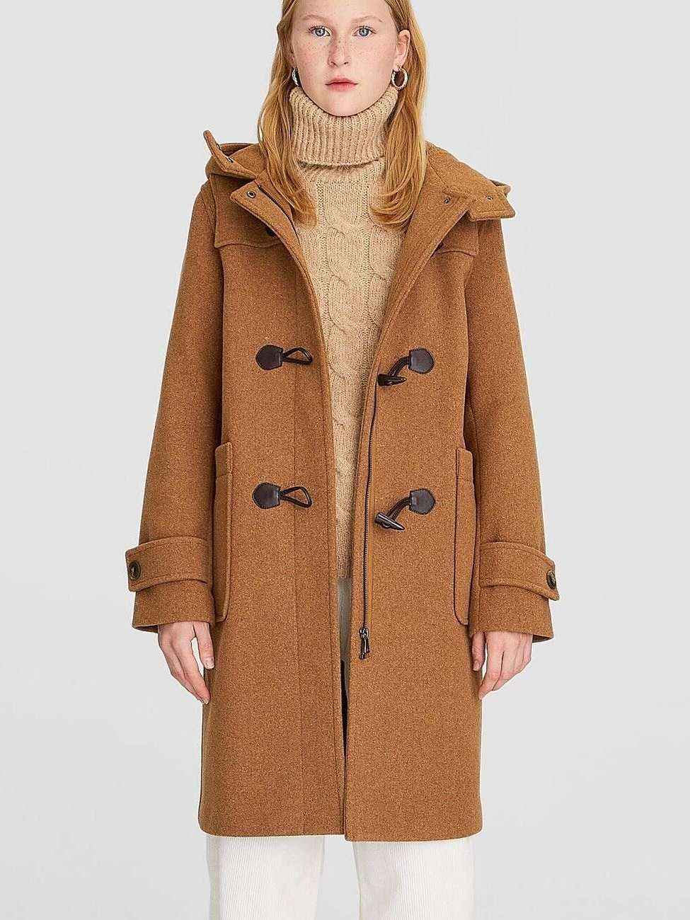

Пальто Stradivarius XAZ231349LIYE  Светло-коричневое, Пальто Stradivarius XAZ231349LIYE M Светло-коричневое