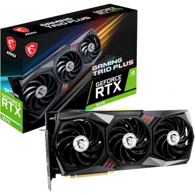 

Видеокарта MSI GeForce RTX 3070 Gaming Trio Plus 8G LHR (RTX 3070 GAMING TRIO PLUS8GLHR)