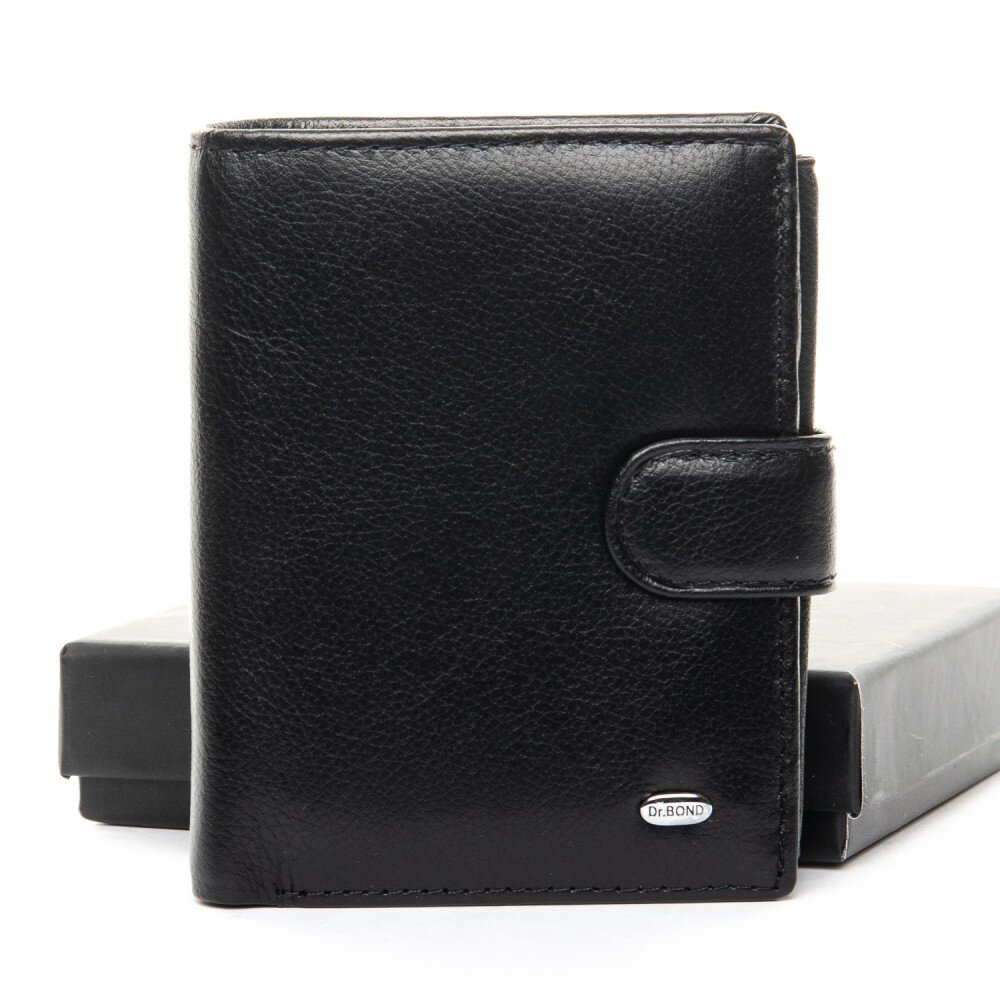 

Кошелек из натуральной кожи Classic DR. BOND MS-30 black