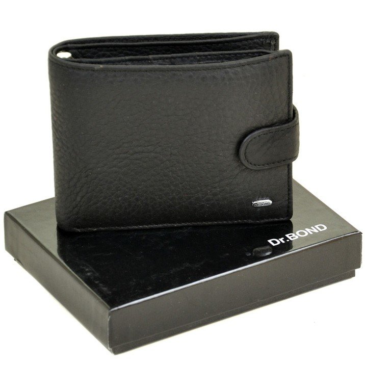 

Кошелек из натуральной кожи Dr.Bond M30-1 black