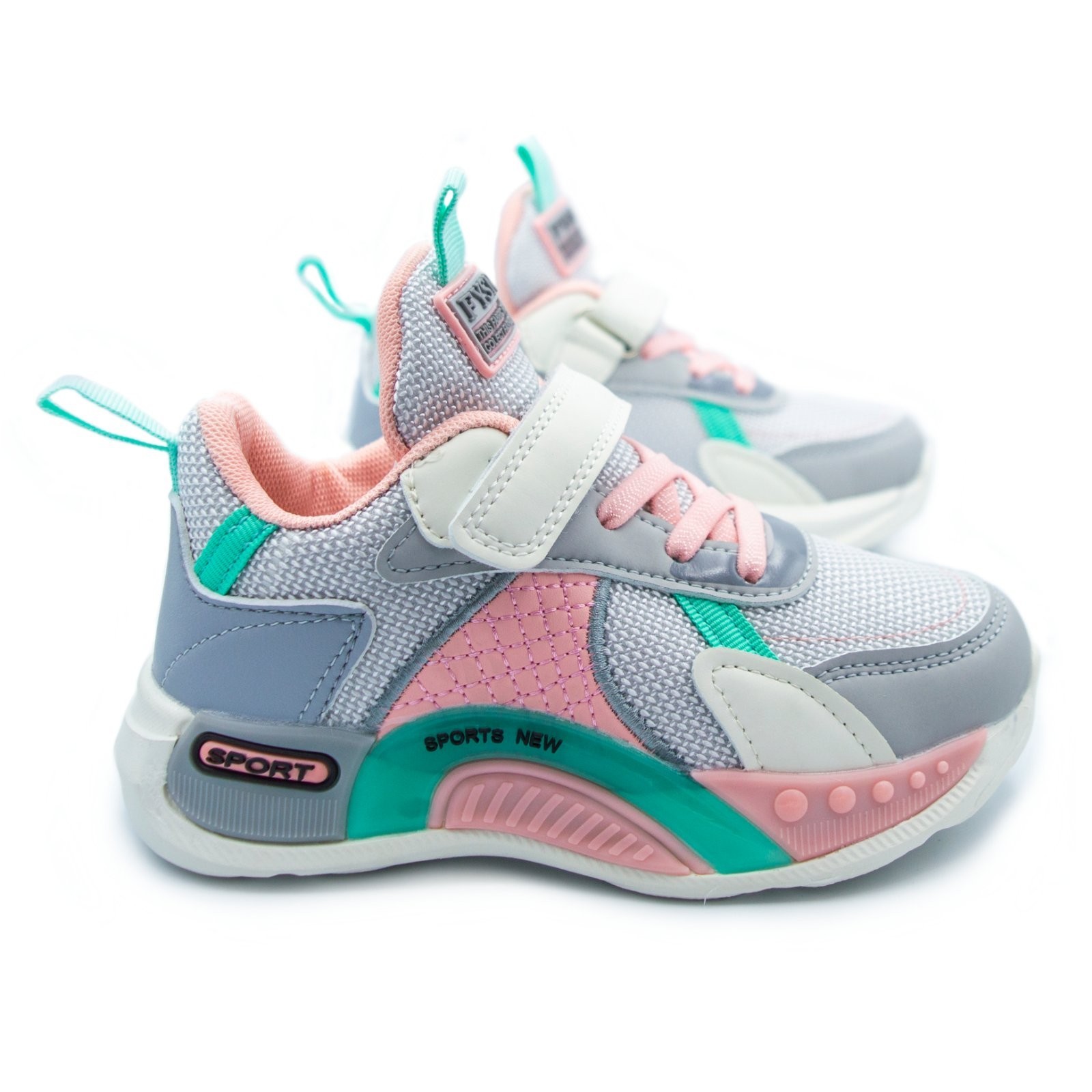 

Детские кроссовки для девочки W.niko, 27р (стелька 17.0см), серые