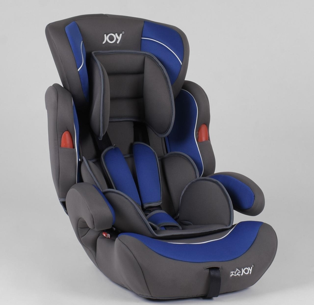 

Автокресло JOY NB-8660 цвет серо-синий, универсальное от 9 до 36 кг, с бустером