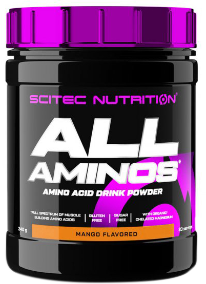 

Аминокислоты Scitec Nutrition All Aminos 340 г Манго (5999100024168)
