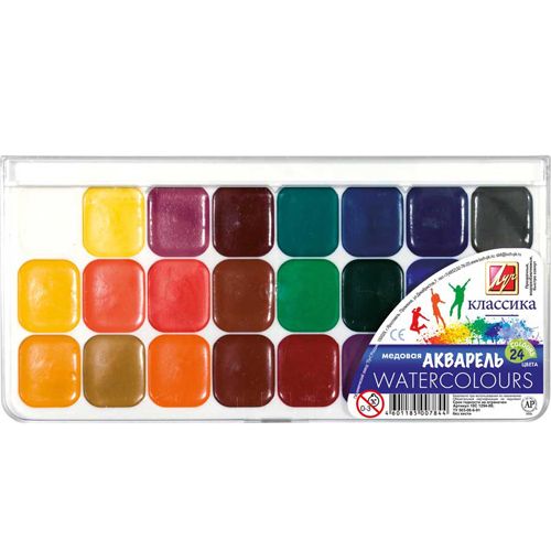 

Акварель Луч Классика 24 цвета без кисточки 19С1294-08 (4601185007844)