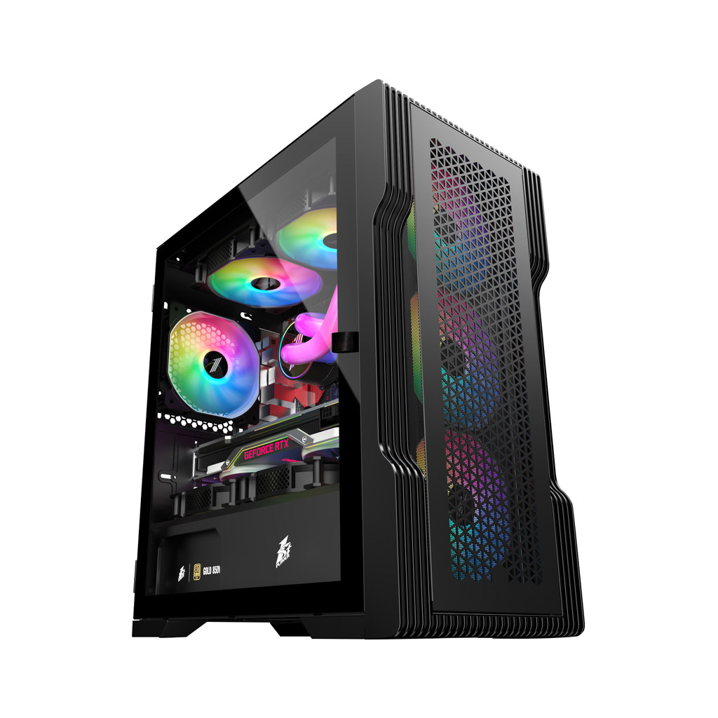 

Корпус 1stPlayer T3-4F1-BK
