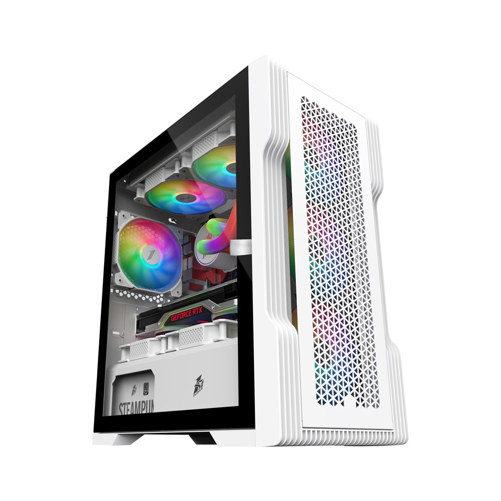 

Корпус 1stPlayer T3-4F1-W-WH