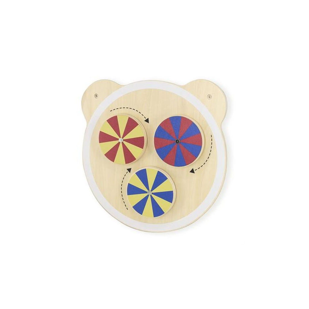 

Развивающая игрушка Viga Toys Бизиборд Цветные узоры (44552FSC)