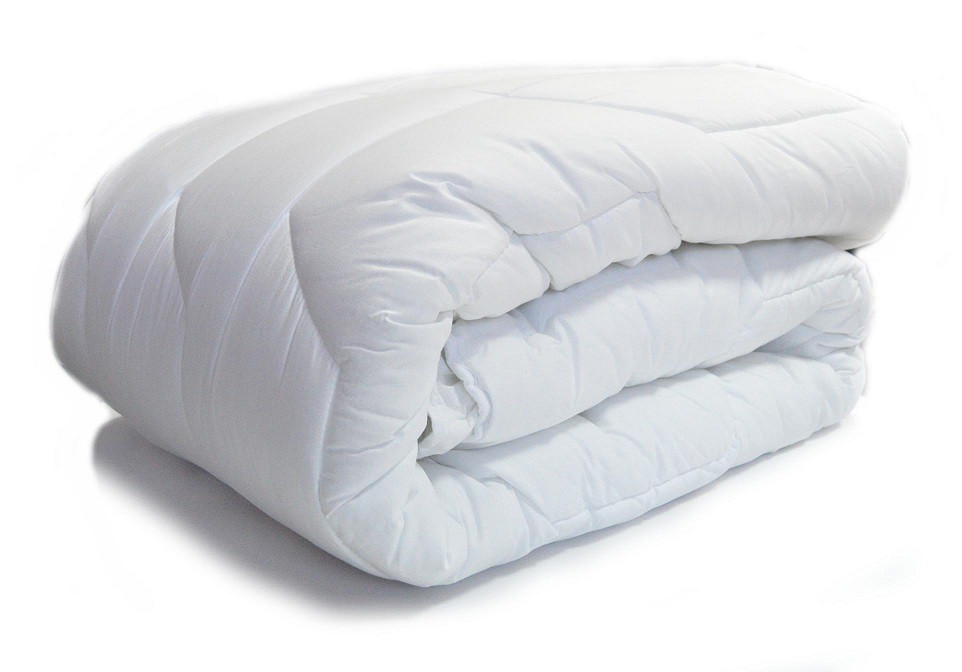 

Одеяло стёганное силикон/бязь Ярослав 140х205 белое (7042)