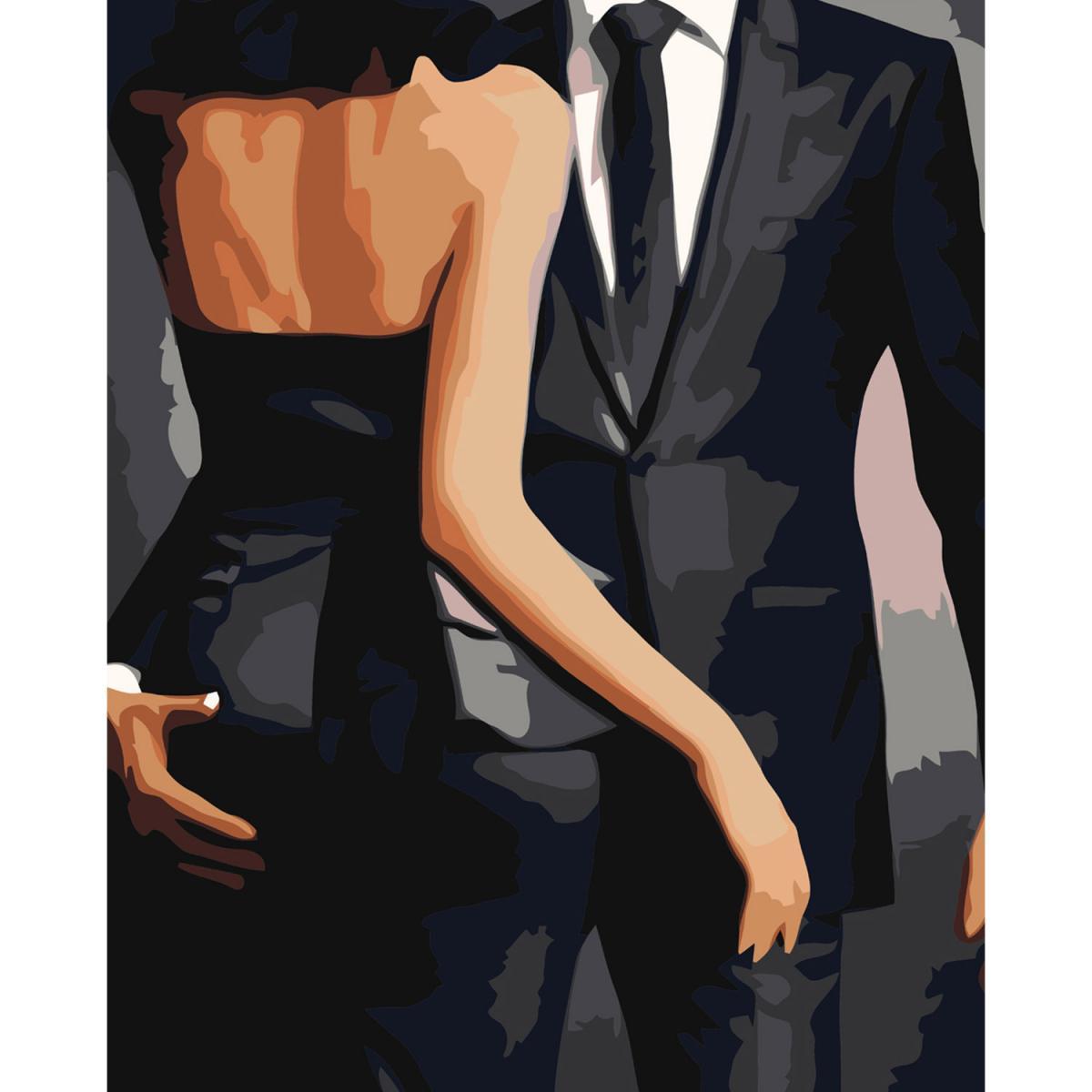

Картина по номерам Strateg VA-3062 40*50 см Mr&Mrs