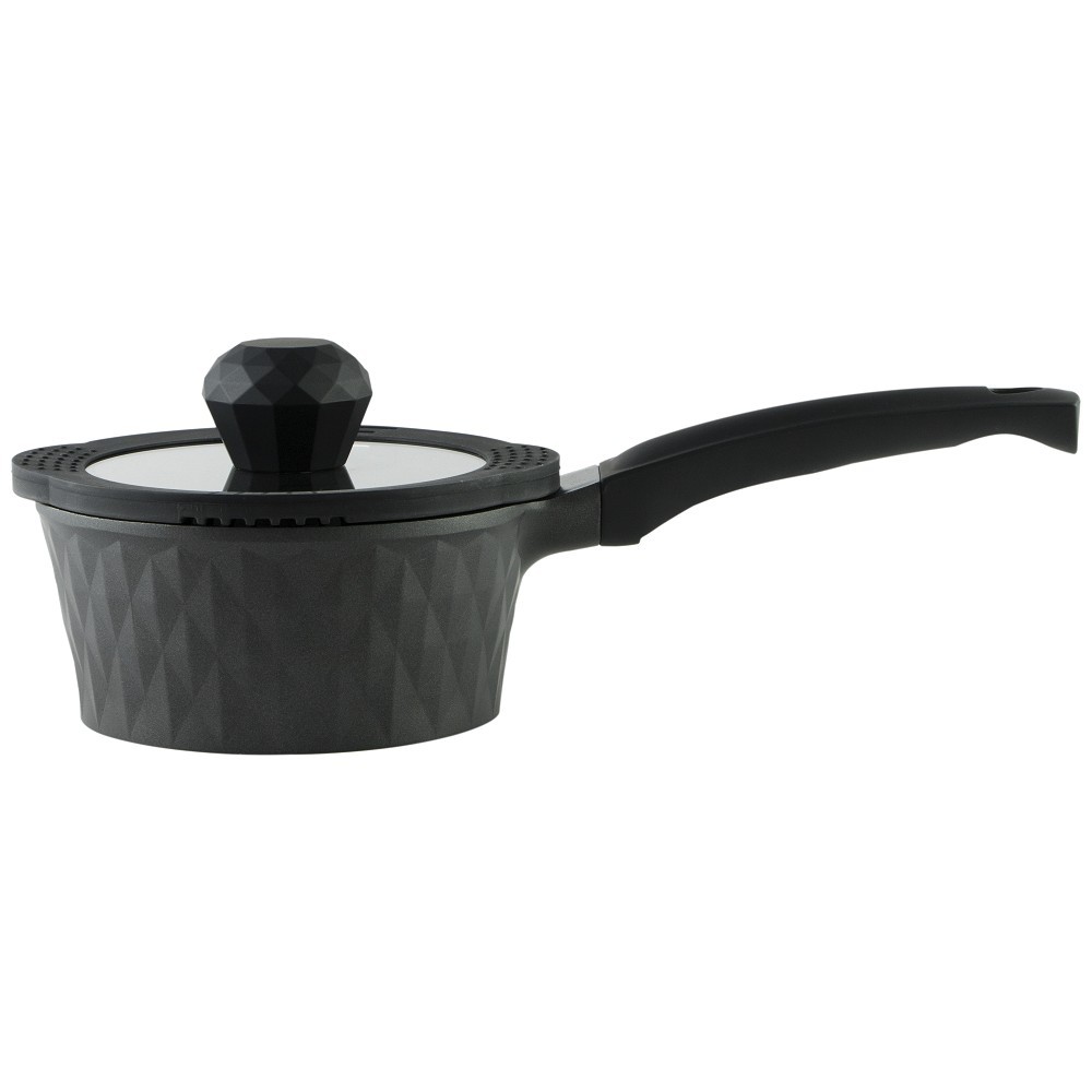 

Сотейник 1.4л PEPPER BLACK ICE с крышкой с антипригарным покрытием