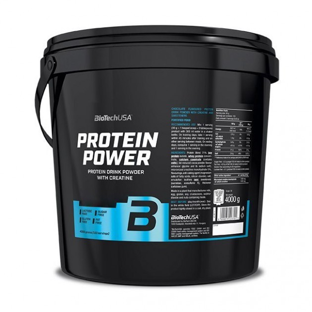 

Протеин BioTech Protein Power 4 кг Шоколад