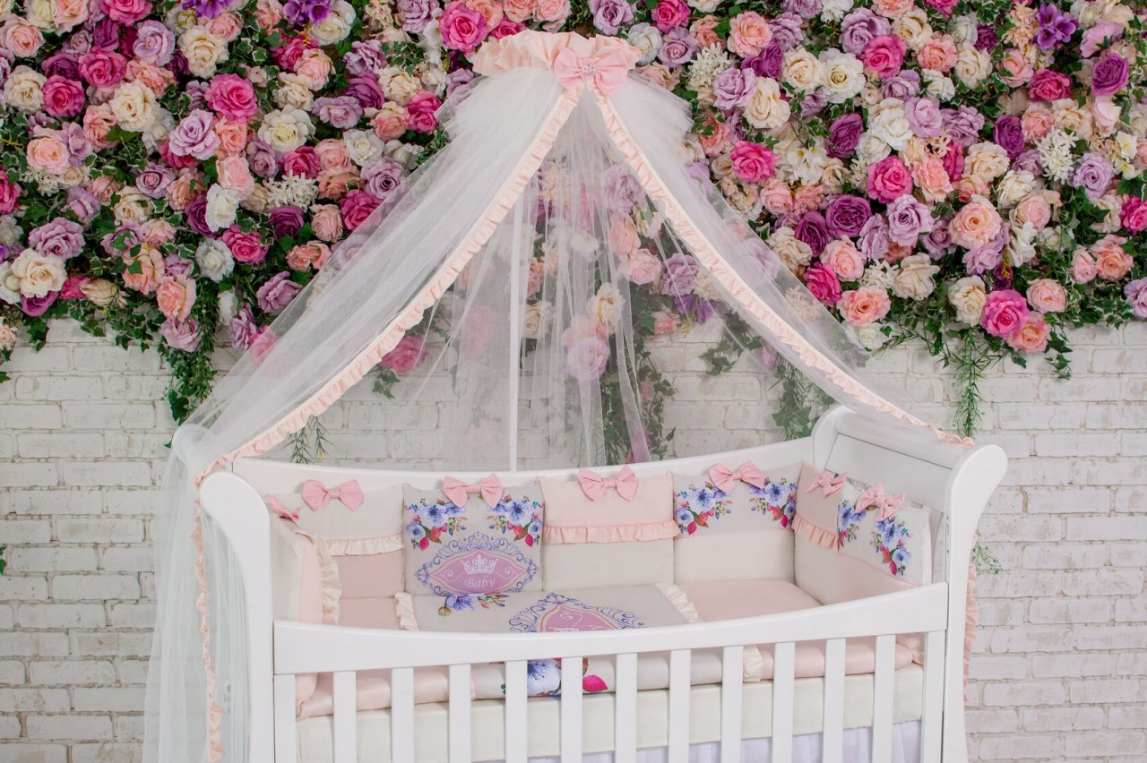 

Балдахин для кроватки Baby Veres Provence 180х500 см