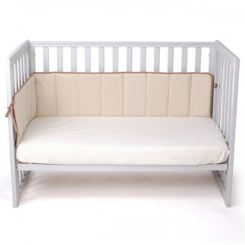 

Бортик в детскую кроватку сплошной Baby Veres Caramel 185х32 см