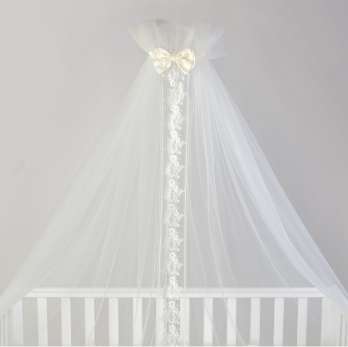 

Балдахин в кроватку Baby Veres Ivory Lace 180х500 см