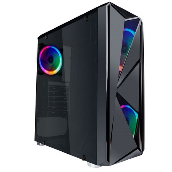 

Корпус 1stPlayer F4-3R1 Color LED без БП