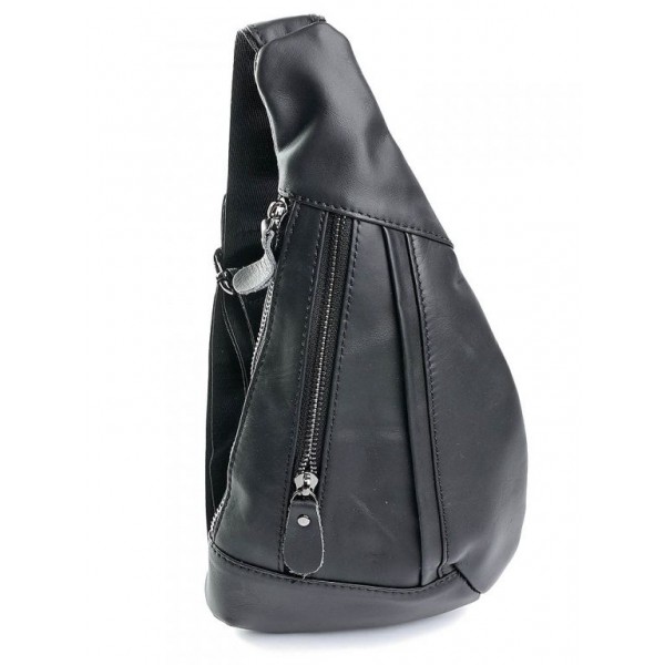 

Сумка-кобура мужская из кожи BagMan 8807 Black