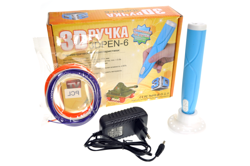

Набір 3D-ручка в кор., 21,5*6*16,5см E9919