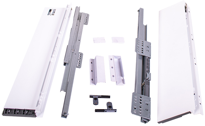 

Тандембокс DC Slim L-550 мм Н=086 мм под плиту 16 мм Белый