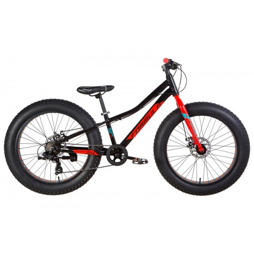 

Велосипед FORMULA PALADIN 24" 12" 2021 Черно-красный с бирюзовым