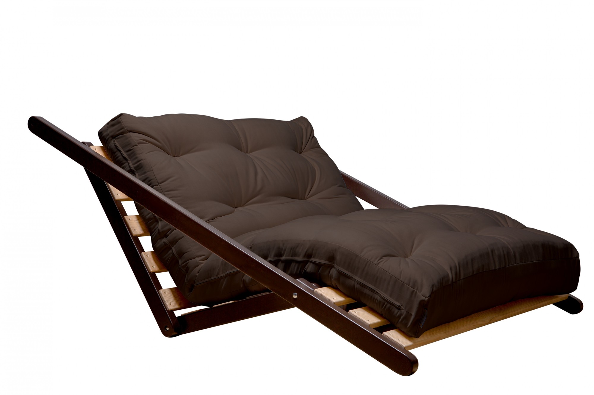 

Реклайнер Futon Art; сосна; Модель L; матрас 132х200см хлопок, многослойное наполнение (Тёмно-коричневый / Тёмно-коричневый) RL-01-BR-00