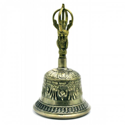 

Колокол чакровый бронзовый (d-11,5,h-19 см) (Непал)()Bell Embose No.4)