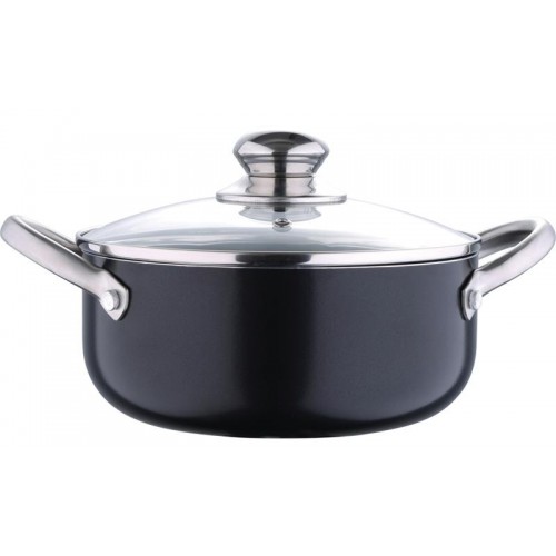 

Кастрюля алюминиевая Bergner ProChef 4.3л индукционная с крышкой
