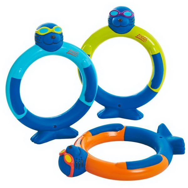 

Кольца тренировочные Zoggs Dive Rings (3 шт.) (302266)