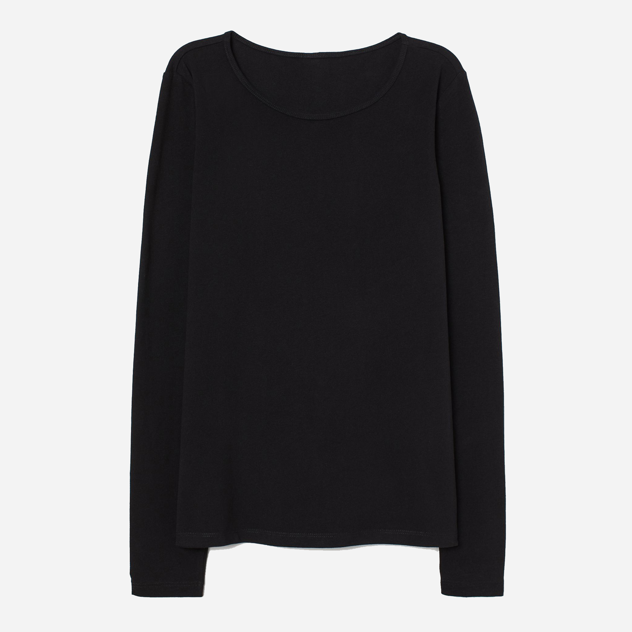 

Лонгслив H&M 1104-7689312  Черный, Лонгслив H&M 1104-7689312 XL Черный