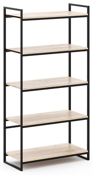 

Стеллаж металлический ST COMFORT-5 Метакам в стиле Лофт 100х40х167 см Черный Матовый