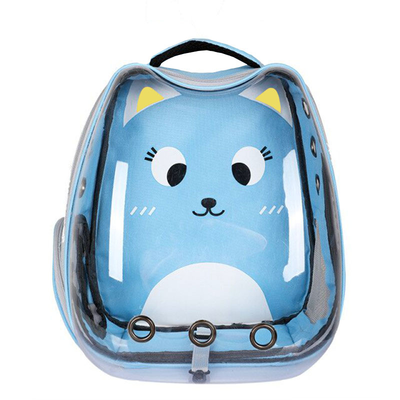 

Сумка-контейнер для кошек Taotaopets 256604 Blue Panoramic Cats рюкзак-переноска 34*28*40 cm (F_6945-24115)