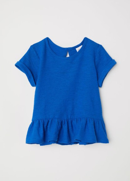 

Туника на девочку H&M 110 см синяя (1161)