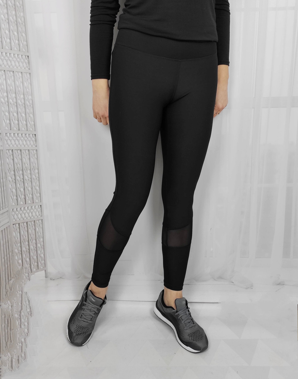 

Жіночі спортивні лосіни Crivit Sports М - чорні (2956, Жіночі спортивні лосіни Crivit Sports М 46-48 чорні (2956)