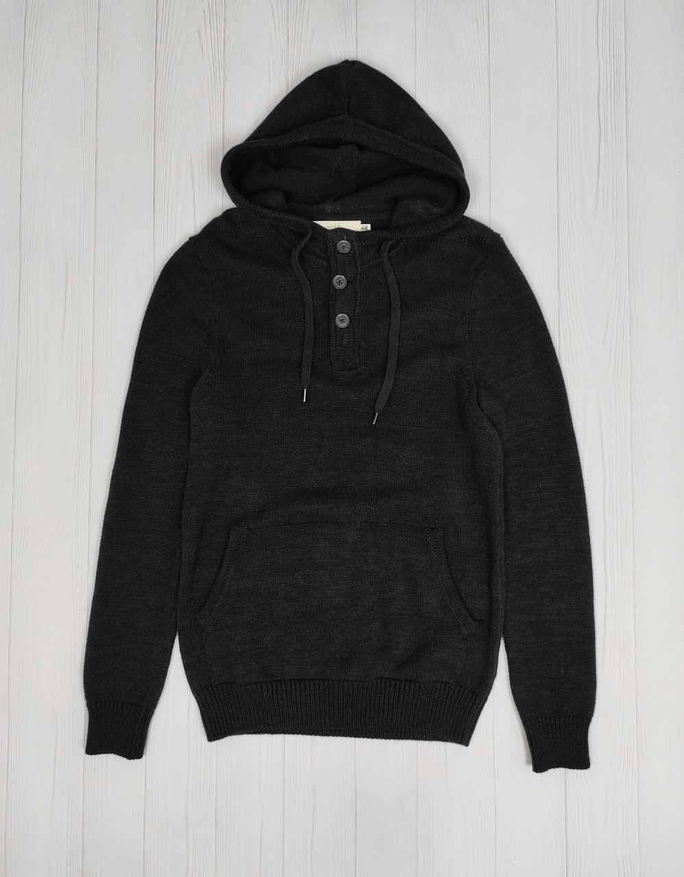 

Свитер мужской H&M  черный (1210, Свитер мужской H&M XS черный (1210)
