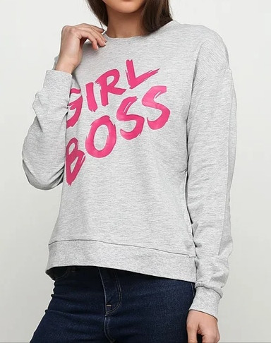 

Кофта женская H&M S серая (2720)
