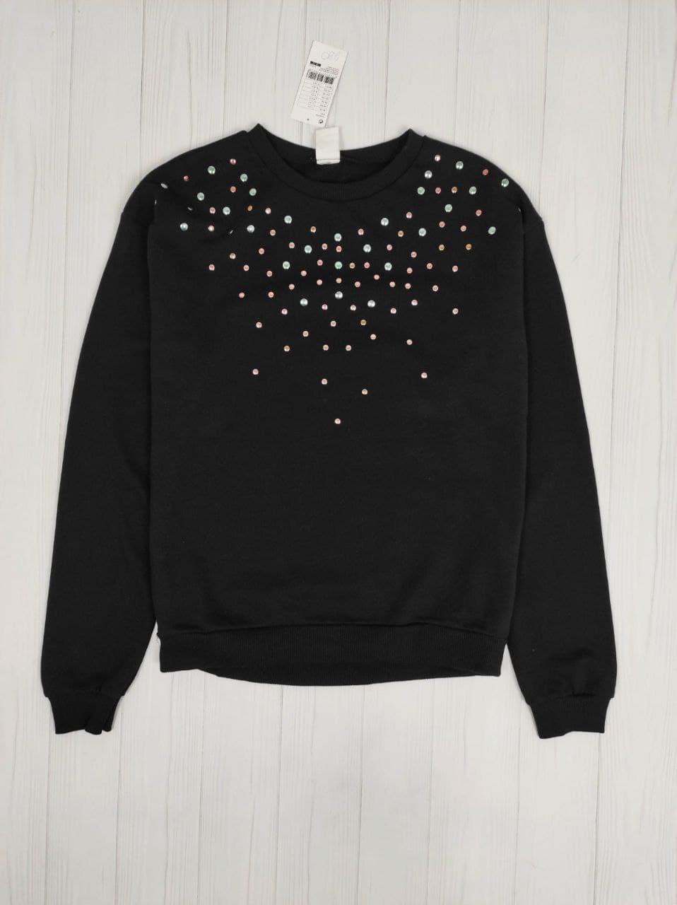 

Толстовка для девочки Primark 158-164 см черная (3135)