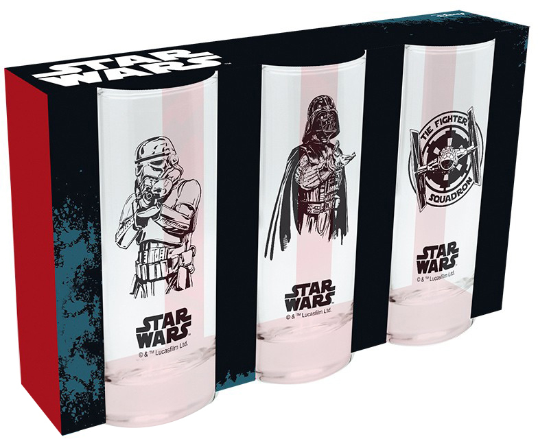

Стакан ABYstyle STAR WARS 290 мл 3 шт (ABYVER057)