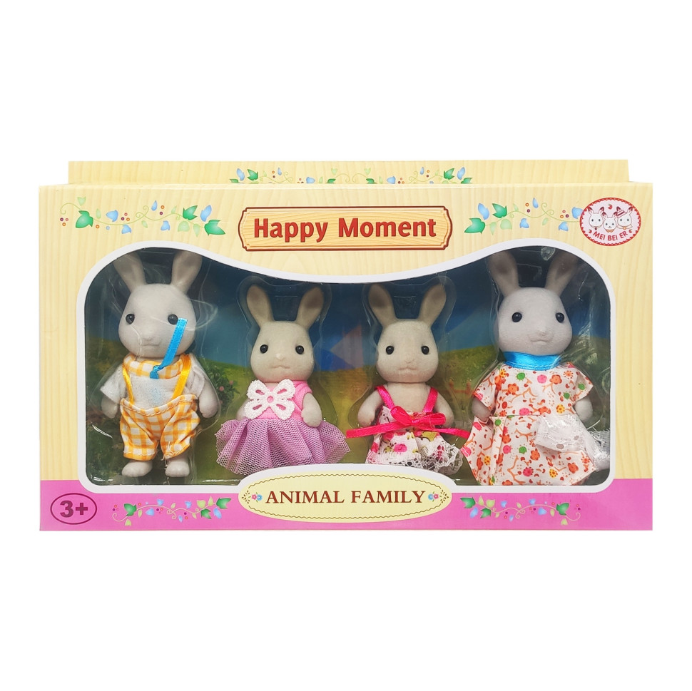 

Игровой набор "Happy Family" Bambi MBE18-5 (Кролики)